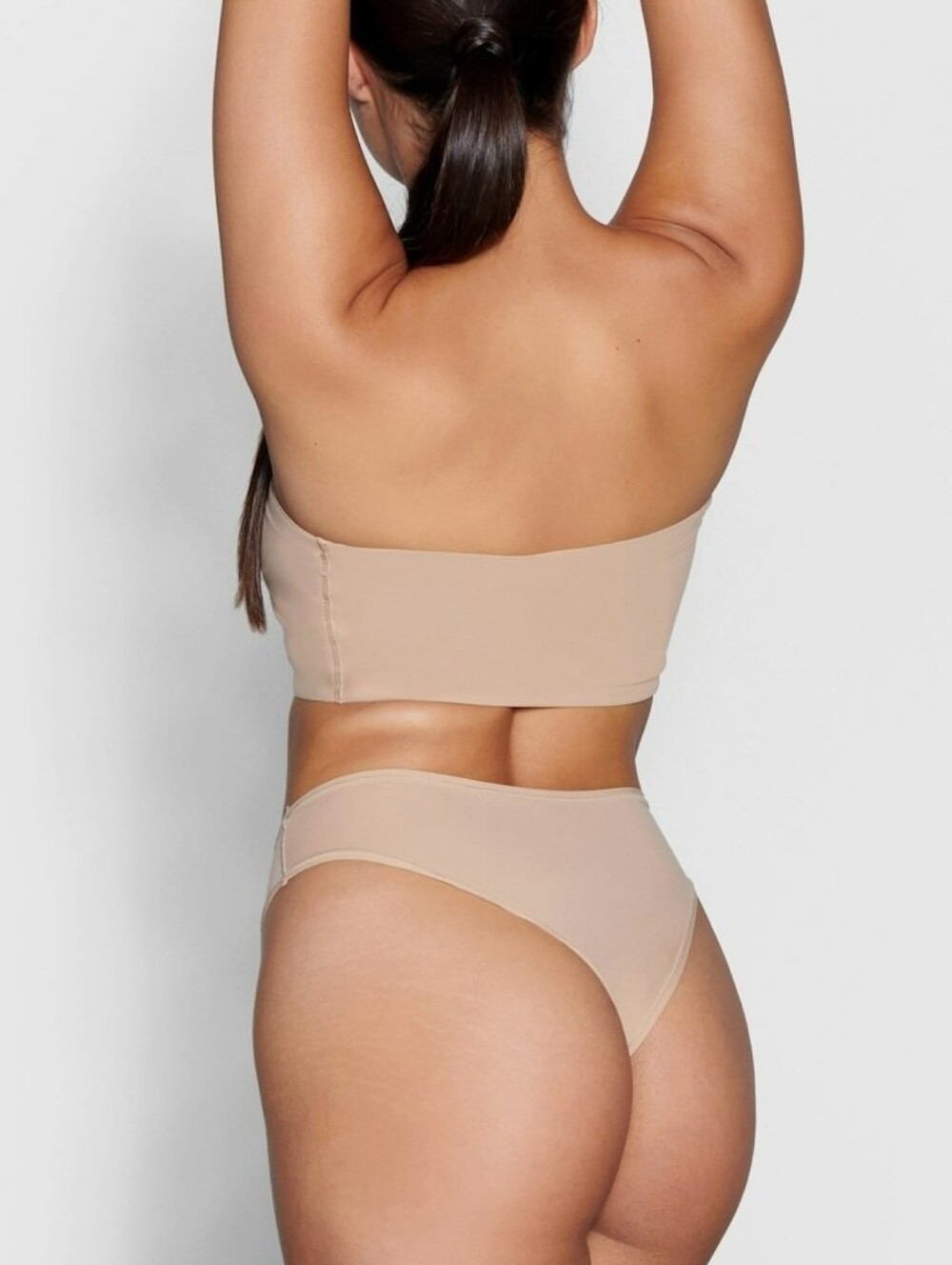 Skims Fits Everbody Bandeau Clay Size Large - Picture 2 of 10
